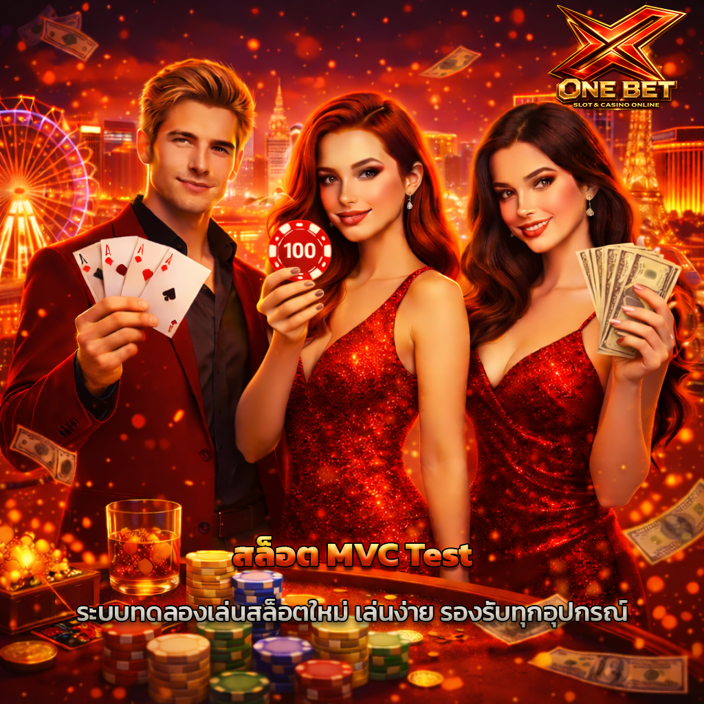 สล็อต MVC Test ระบบทดลองเล่นสล็อตใหม่ เล่นง่าย รองรับทุกอุปกรณ์