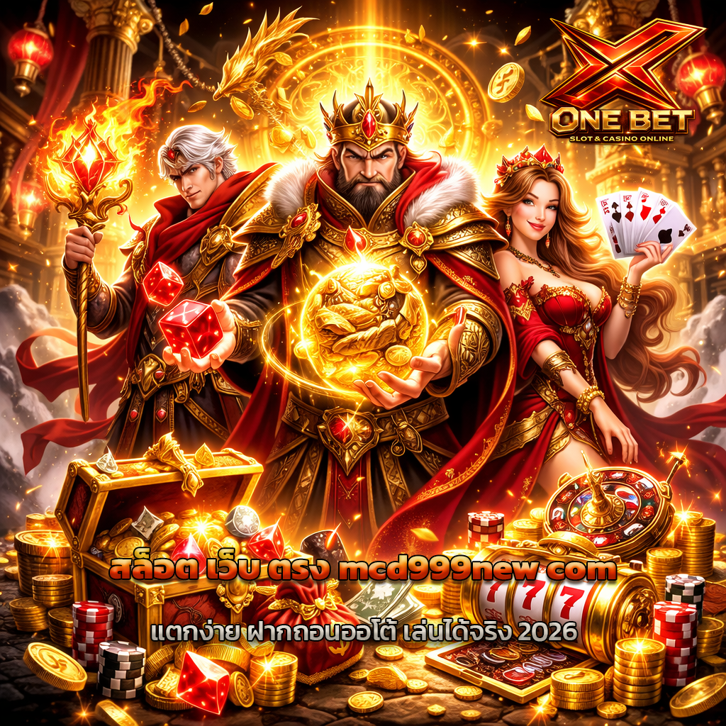 สล็อต เว็บ ตรง mcd999new com แตกง่าย ฝากถอนออโต้ เล่นได้จริง 2026