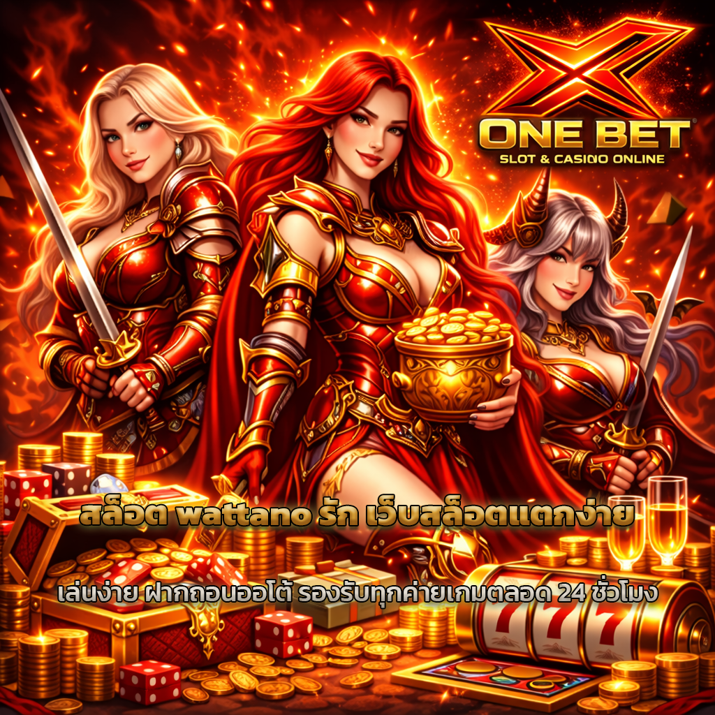 สล็อต wattano รัก เว็บสล็อตแตกง่าย เล่นง่าย ฝากถอนออโต้ รองรับทุกค่ายเกมตลอด 24 ชั่วโมง